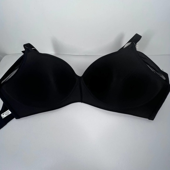 WACOAL Black Wireless Molded Cup Bra Plus Size 40D - Picture 11 of 12